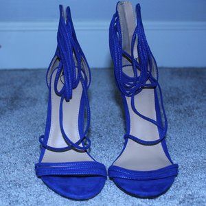 Electric Blue Stiletto Heels